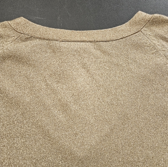 NWT - "Paraphrase" Gold Threaded Twinkle Jersey - Size 1X - Picture 2 of 11